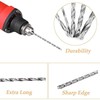 5pcs Extra Long Wood Drill Bit Set, High Speed Steel