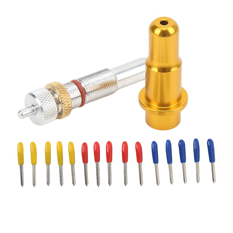 Cutting Plotter Knife Holder Kit 3 Types Different Blades Incisive