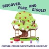 Bluey 2-Sided Treehouse Playset, 11”, Action-Packed Tree Toys Set with