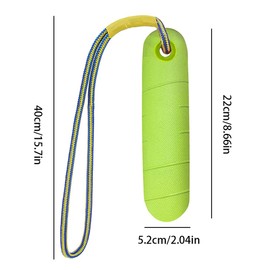 2 Pack Floating Dog Toys for Water Fetch, 8.66in Interactive Dog Toys, Dogs Water Toys with Rope, Pet Pool Toy, Dogs Chew Toy for Small Medium Large