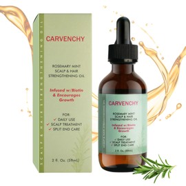 Rosemary Oil Hair, Organic Natural Rosemary Oil for Hair, Hair Care Rosemary Essential Oil, Rosemary Oil for Hair Growth, Prevent Hair Loss, Suitable for All Hair Types (59 ml)
