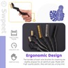 Swpeet 6Pcs Wire Brushes Cleaning Set, 6Pcs 6.4 Inch and
