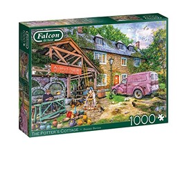 Jumbo, Falcon de luxe, Potters Cottage, Jigsaw Puzzles for Adults, 1,000 pieces