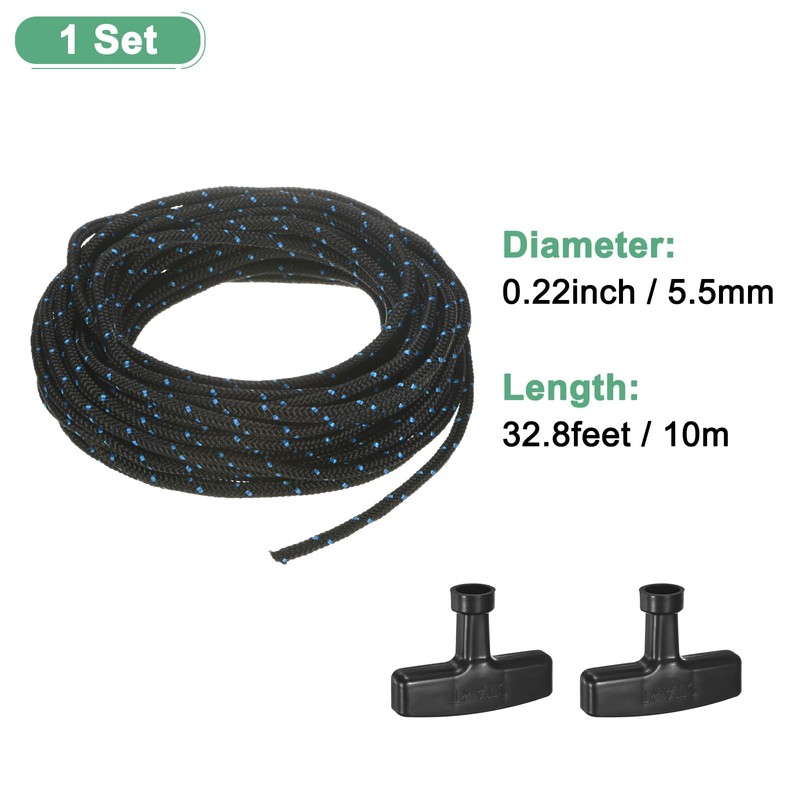 M METERXITY Recoil Starter Rope Pull Cord 5.5mm 10m Pull