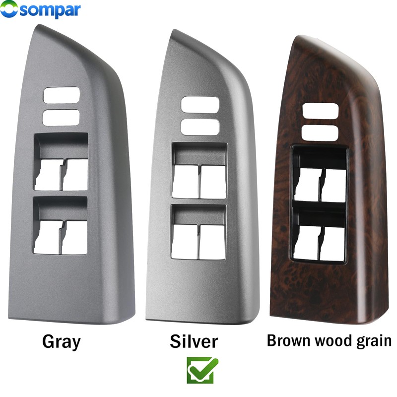 Osompar Door Window Switch Bezel Front Left Driver Side Compatible