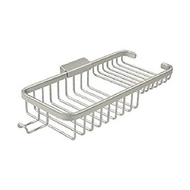Deltana WBR1051HU15 10-Inch Rectangular Wire Basket with Hook
