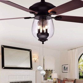 Ceiling Fan Pull Chain Fan Pulls Light and Fan Decorative Room Accessories 2pcs Beaded Ball Fan Pull Chain, 13.6 Inches Fan Pulls Set with Connector for Ceiling Fan Light and Lamps,Nickel