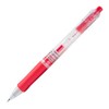 DONG-A Q-Knock Retractable Gel Ink Pen, 0.5mm, Dozen Box, Red