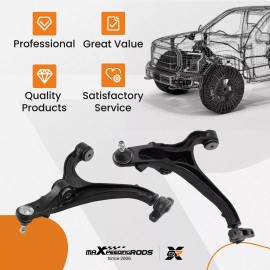 MaXpeedingrods Front Lower Control Arms w/ Ball Joint for Jeep Commander Grand Cherokee 05-2010