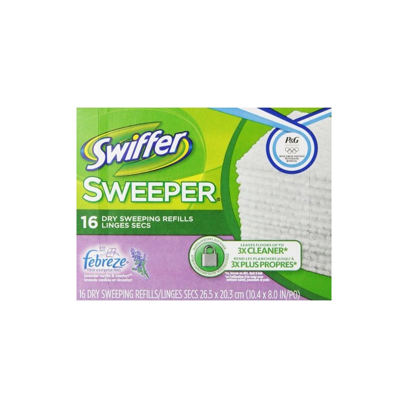 Swiffer Sweeper Dry Sweeping Cloths, Mop and Broom Floor Cleaner