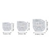 3 Sizes Bowl Cozy Template Acrylic Bowl Cozy Pattern Template