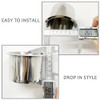 Game Table Stainless Steel Cup Holder Insert, Jumbo Drop-in Water