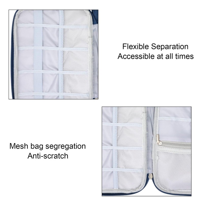 yueton 1PCS Digital Organizing Bag Charger Storage Bag Multifunctional Data