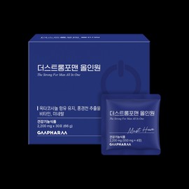 GM Farm The Strong for Men All-in-One Men's Fatigue Relief Stamina Comprehensive Nutrient Octacosanol Rhodiola Extract / 더스트롱포맨 올인원 남자 피로 회복 체력 종합 영양제 옥타코사놀 홍경천 추출물