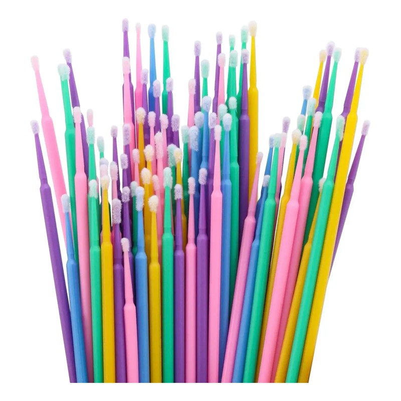 2100 Microbrush Microapplicators Extensions Of Pestañas
