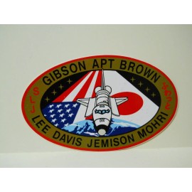 NASA Space Shuttle Mission STS-47 Sticker Decal 5" 50th Mission Endeavour