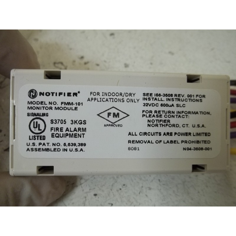 NOTIFIER FMM-101 Monitor MODULEORIGINAL Package