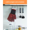MILcea Barbecue Gloves, Heat Resistant, Oven Gloves, BBQ Gloves, BBQ