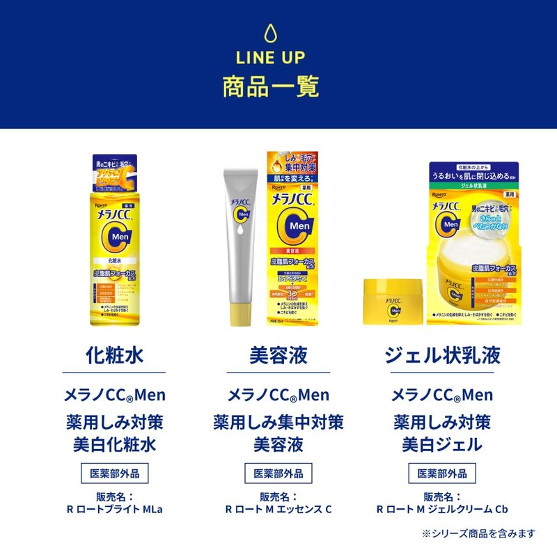 Rohto Melano CC Men Face Lotion 170 ml - Vitamin