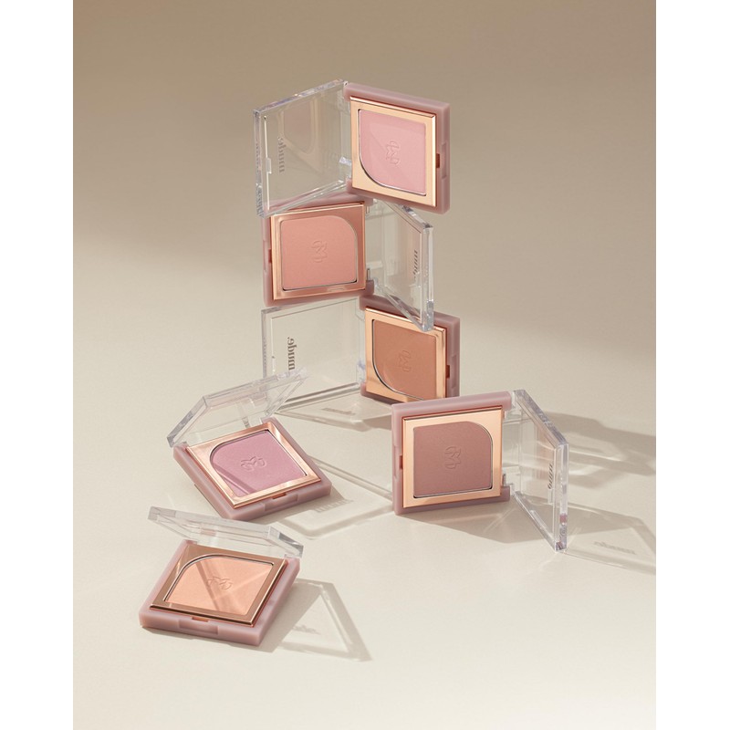 mude.Blur Powder Cheek Flutter Brusher 04/Mauve Note Korean Cosmetics