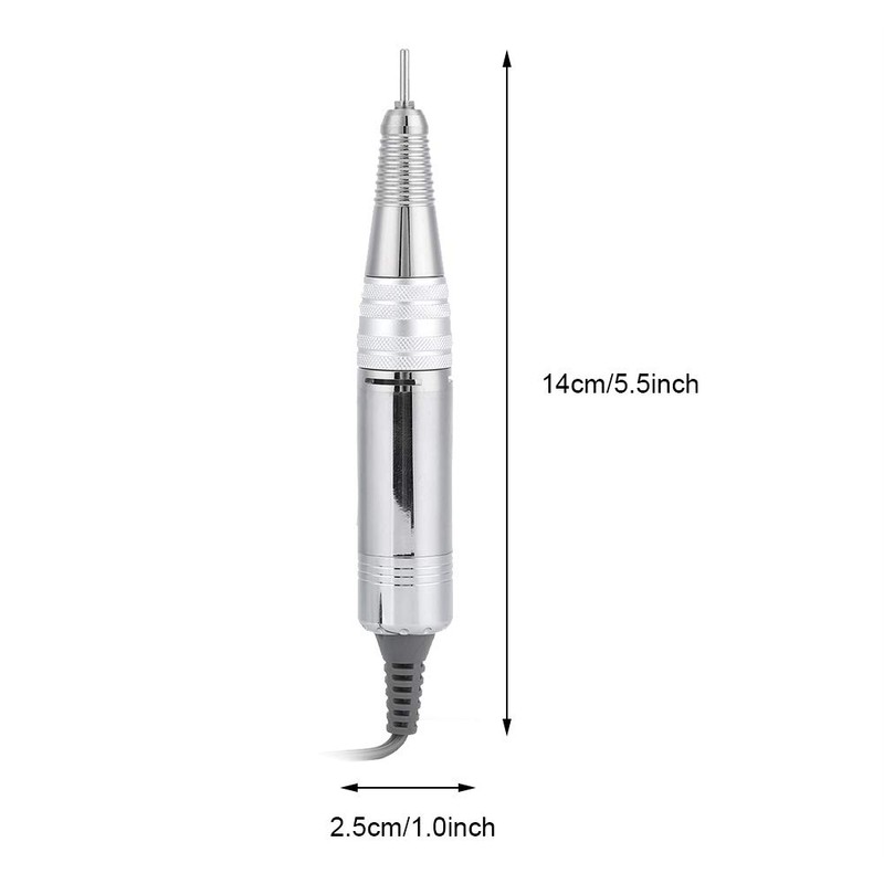35000 rpm manicure nail drill handle, lightweight professional for professional