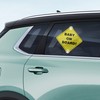 ASSURED SIGNS Baby On Board Sign with Suction Cups,Baby Safety