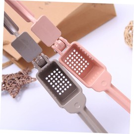 Milisten Garlic Machine Press Garlic Keeper Stainless Steel Garlic Press Garlic Tool Garlic Mincer Garlic Crusher Cookie Press Multitools Garlic Pink Aluminum Alloy