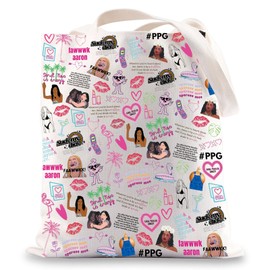 JNIAP Island Reality Show Tote Bag I’ve Got a Text Gifts Soul Ties Is Crazy Gifts Leah & Rob Gift PPG Shoulder Bag, Case Amore Tb, Large