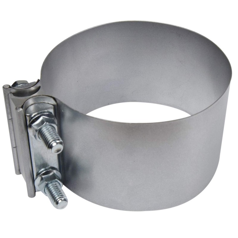 Roadformer 4" Butt Joint Exhaust Clamp - Aluminized Steel for