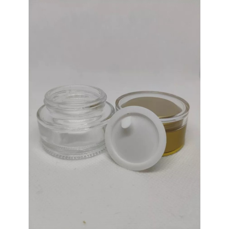 Meliars Pomadera 15grs Dorada Cristal (30 Piezas)