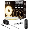 BUNACET COB LED Strip Lights, Bright COB LED Lights 20ft