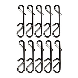 FTM Seika Pro Knotless Connectors - 10 Knotless Connectors for Spin Fishing, Noknot for Connecting the Main Line to the Leader, Size/Load Capacity: Size 2 / 25 kg
