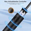 Hnjindong Windproof umbrella, strong, 12-rib reinforced travel automatic pocket umbrella