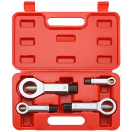 Acymner 4PCS Professional Nut Splitter Set | Heavy Duty Nut Splitter Breaker Cracker, Remove Broken Damaged and Corroded Nuts with Ease 9-12mm, 12-16mm, 16-22mm, 22-27mm