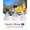 LENCENT Type D M and N Travel Adapter Plug Adapter