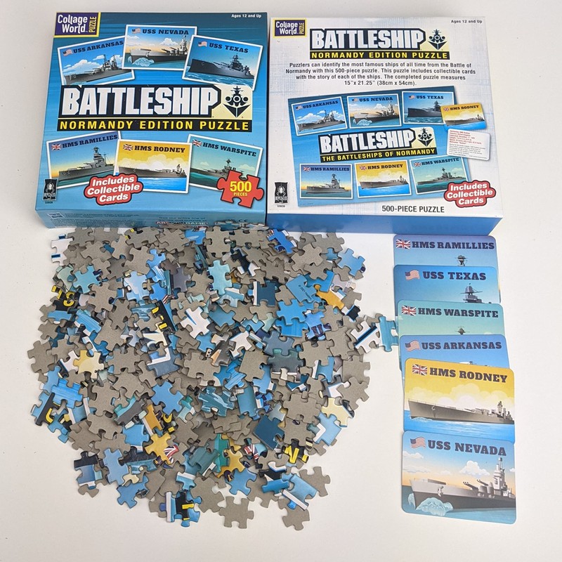 BePuzzled | Battleship Collage World Puzzle
