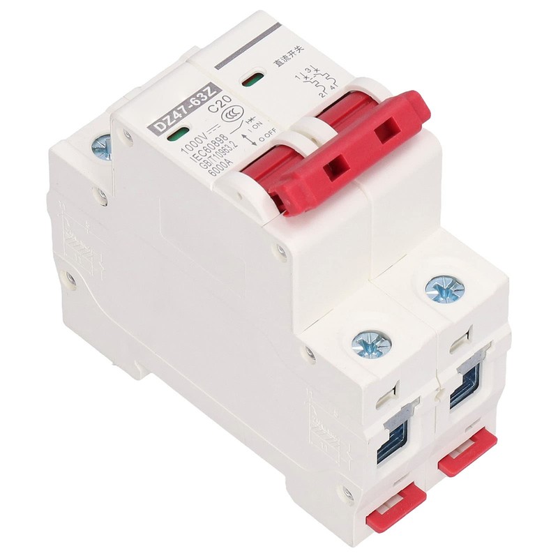 Circuit Breaker 2P DC 1000V 20A Solar PV System Isolator
