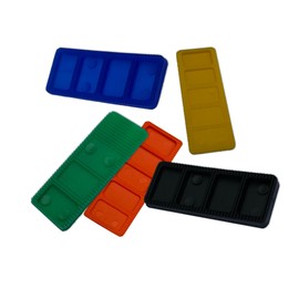 Glazing Supplies Direct | Polypropylene Wedge Packers, for Leveling - Plastic Shims and Packers, Mixed Bag Perfect for Windows, Doors, Flooring, and Construction (28mm - Mixed Bag, 120, Count)