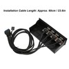 USB 3.0 Front Panel, 5.25in 4 Ports 5Gbps High Speed