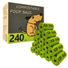 moonygreen Certified Compostable Dog Poop Bag Rolls, Landfill friendly Doggie