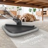Mop and Bucket Set, Easy-to-use Spin Mop with Separate Dirty