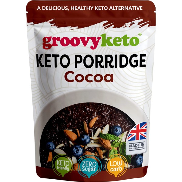 Groovy Keto Cocoa Breakfast Porridge | 2g net carbs |