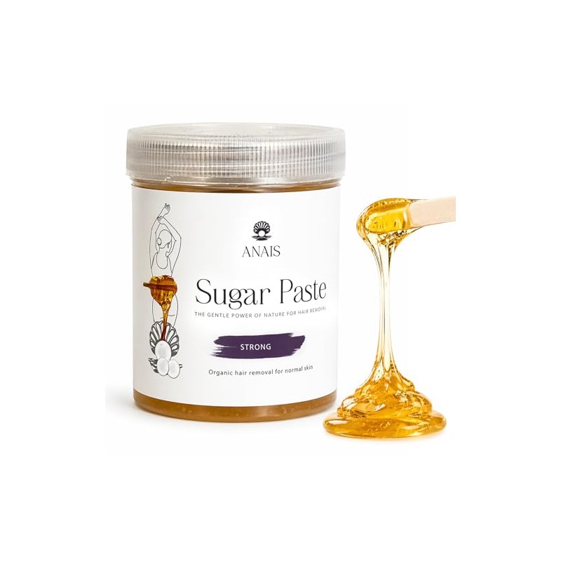 Wax Hair Removal 500g, Strong Consistency – Natural Sugaring Wax