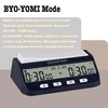 Chess Timer Clock, Portable Digital Chess Timer for Professional Board