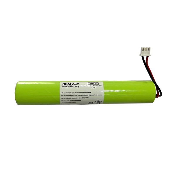 NEAFAZA 3.6V 1400mAh Ni-Cd Battery Replacement Compatible with Hurricane Spin
