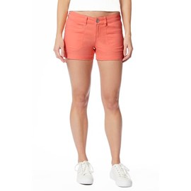 UNIONBAY Women's Delaney Stretch 3.5" Inseam Short, Coral Blush, 13