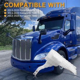 czyopo Coolant Reservoir Tank Fit For 2013 2014 2015 2016 2017 2018 2019 2020 Peterbilt 579 Kenworth T680 T880 DR104002 CP23700