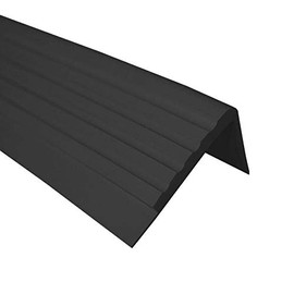 Proper Tools Stair Anti Slip Nosing Rubber Angle Step Edge RO - 900mm - Black