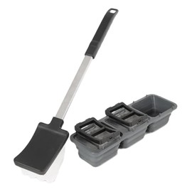 Broil King, 65679, Grill Brush Ice Stainless Steel & Resin,Black