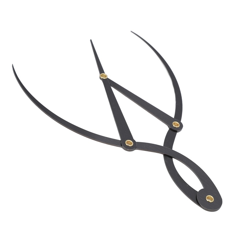 Eyebrow Ruler Multifunctional Stainless Steel 3 Point Positioning Ruler for